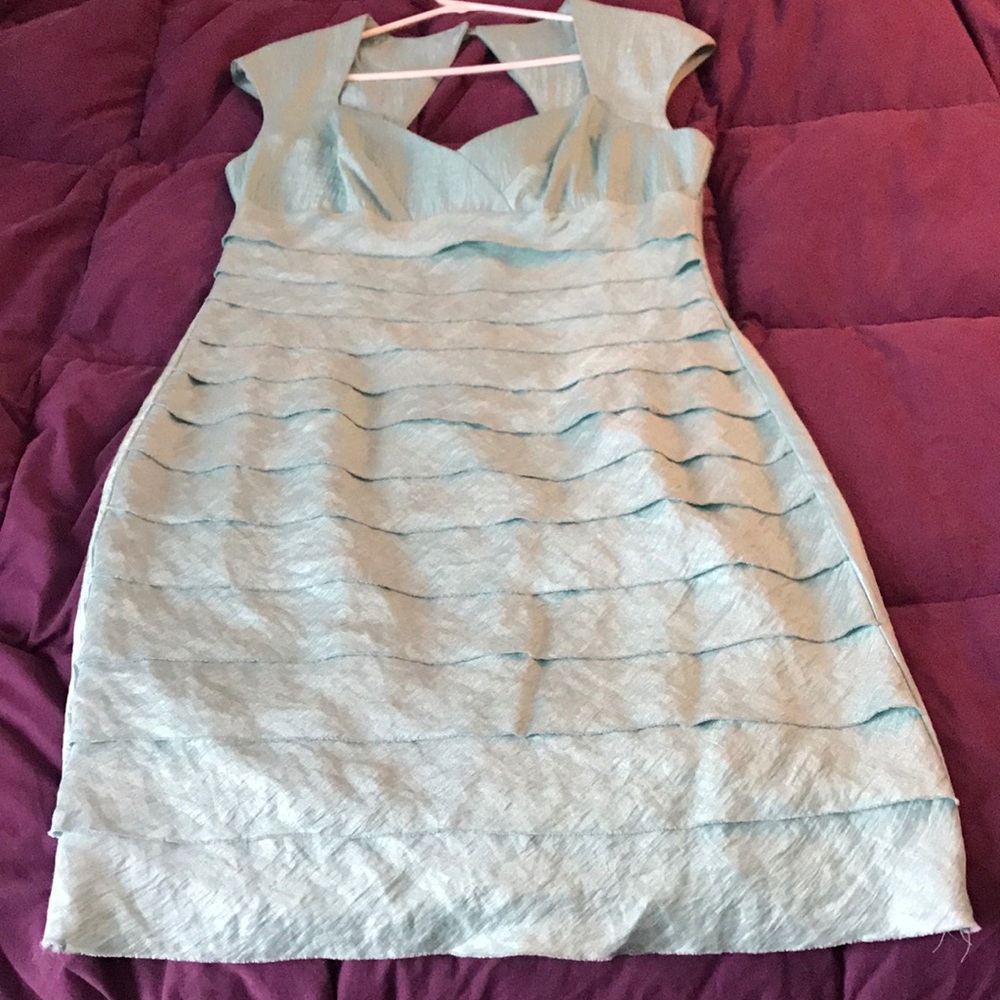 Teal Dress